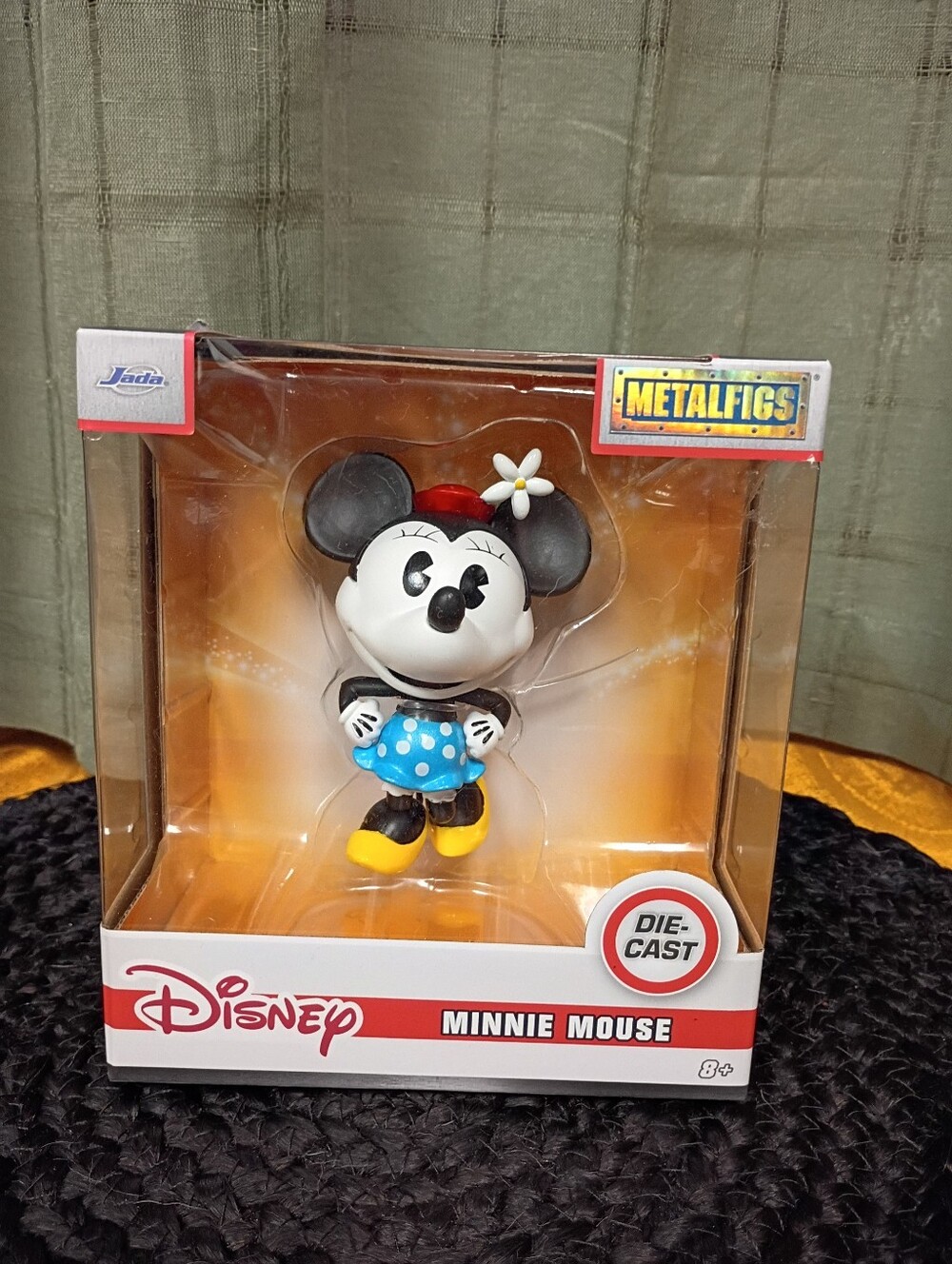 NEW Jada Toys Disney Minnie Mouse Metalfigs Heavy Die-Cast Metal Figure 4"